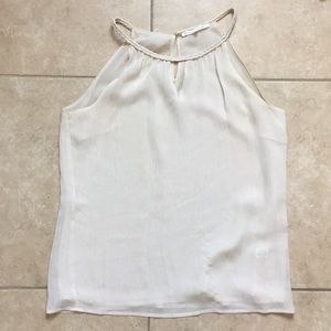 Sleeveless Polyester Blouse